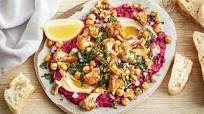Loaded hummus with spiced cauliflower dip Loaded hummus with spiced cauliflower dip