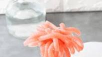 Low Carb Strawberry Margarita Gummy Worms Low Carb Strawberry Margarita Gummy Worms