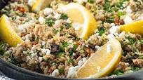 Greek Turkey and Rice Skillet Greek Turkey and Rice Skillet