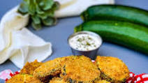 Easy Air Fryer Zucchini Chips Easy Air Fryer Zucchini Chips
