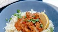 Chicken Tikka Masala with Cauliflower Rice Chicken Tikka Masala with Cauliflower Rice