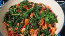 Wilted Greens with Cranberries & Tomatoes Wilted Greens with Cranberries & Tomatoes