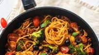 Vegan Bruschetta Pasta Vegan Bruschetta Pasta