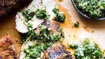 Grilled Pork Tenderloin with Chimichurri