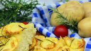 Italian Focaccia with potatoes and rosemary Italian Focaccia with potatoes and rosemary