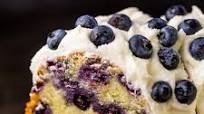 Blueberry Bundt Cake with Cream Cheese Frosting Blueberry Bundt Cake with Cream Cheese Frosting