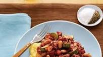 Polenta with Sausage and Bean Ragu Polenta with Sausage and Bean Ragu