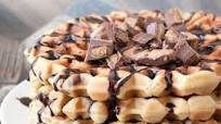 Peanut Butter Chocolate Chip Waffles Peanut Butter Chocolate Chip Waffles