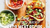 Ground Beef Taco Meat Recipe Ground Beef Taco Meat Recipe
