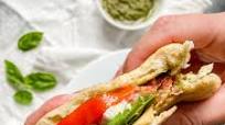 Caprese Sandwiches on Homemade Focaccia Caprese Sandwiches on Homemade Focaccia