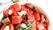 Easy, Fresh Tomato Watermelon Salad Easy, Fresh Tomato Watermelon Salad