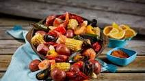 Spicy Cajun Seafood Boil Spicy Cajun Seafood Boil
