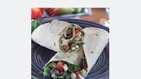 Greek Salad Wrap Greek Salad Wrap