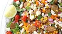 Mexican Sausage and Corn Salad Recipe Mexican Sausage and Corn Salad Recipe