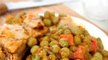 Chicken and pea Chicken and pea