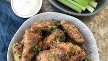 Crispy Airfryer Salt and Pepper Chicken Wings Crispy Airfryer Salt and Pepper Chicken Wings