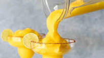Easy Mango Margarita with Chile Lime Rim Easy Mango Margarita with Chile Lime Rim