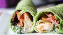 Garlic Shrimp Spinach and Bacon Wrap Garlic Shrimp Spinach and Bacon Wrap
