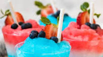 Margarita Slushies (Red White & Blue) Margarita Slushies (Red White & Blue)