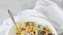 Mushroom Pasta With Goat Cheese Mushroom Pasta With Goat Cheese