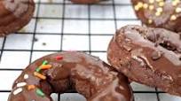 Easy Air Fryer Chocolate Donuts - No Yeast, From Scratch! Easy Air Fryer Chocolate Donuts - No Yeast, From Scratch!