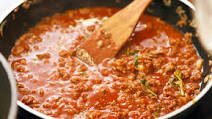 Homemade Marinara and Meat Sauce Homemade Marinara and Meat Sauce