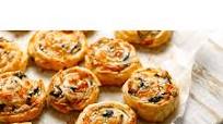 Spinach and Feta Pinwheels Spinach and Feta Pinwheels