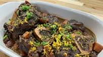 Braised Bison and Cooking Onion Stew Braised Bison and Cooking Onion Stew