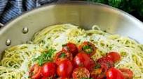 Angel Hair Pasta with Garlic and Herbs Angel Hair Pasta with Garlic and Herbs