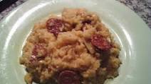Risotto with chorizo Risotto with chorizo