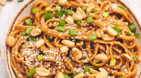 Thai Peanut Sesame Noodles Thai Peanut Sesame Noodles