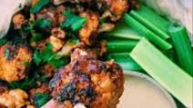 Air Fried Cauliflower Wings Air Fried Cauliflower Wings