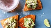 Guacamole Tostada Bites Guacamole Tostada Bites