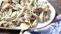 Pulled Chicken: Instant Pot or Crock Pot Pulled Chicken: Instant Pot or Crock Pot