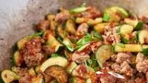 Spicy Ground Pork & Zucchini Stir-Fry Spicy Ground Pork & Zucchini Stir-Fry