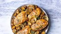 Skillet Lemon-Herb Chicken and Potatoes Skillet Lemon-Herb Chicken and Potatoes