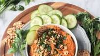 Roasted Carrot and Navy Bean Hummus Roasted Carrot and Navy Bean Hummus