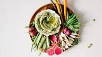 Edamame Hummus with Spring Vegetables Edamame Hummus with Spring Vegetables