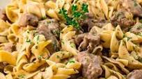 Slow Cooker Beef and Noodles with Mushrooms Slow Cooker Beef and Noodles with Mushrooms