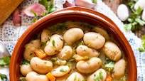 Creamy Spanish Butter Beans | Alubias Garrafón Recipe Creamy Spanish Butter Beans | Alubias Garrafón Recipe