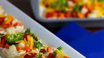Veggie Pizza {Reduced Fat} Veggie Pizza {Reduced Fat}