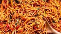 One Pan Spaghetti One Pan Spaghetti