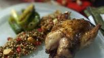 Roast partridge with buckwheat salad Roast partridge with buckwheat salad
