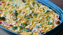 VELVEETA Spicy Chicken Spaghetti with Bacon VELVEETA Spicy Chicken Spaghetti with Bacon