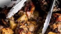 Italian Baked Chicken and Potatoes Italian Baked Chicken and Potatoes