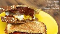 Pork and Eggs Breakfast Sandwich Pork and Eggs Breakfast Sandwich