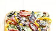 Roasted Veggie Flatbread Roasted Veggie Flatbread