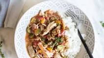 Slow Cooker Chicken and Sausage Gumbo Slow Cooker Chicken and Sausage Gumbo