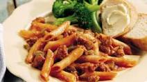 Easy Beef Mostaccioli