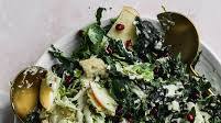 Vegan Kale & Brussels Sprout Caesar Salad Vegan Kale & Brussels Sprout Caesar Salad